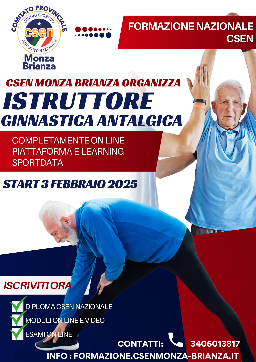 Corso di Istruttore Ginnastica Antalgica