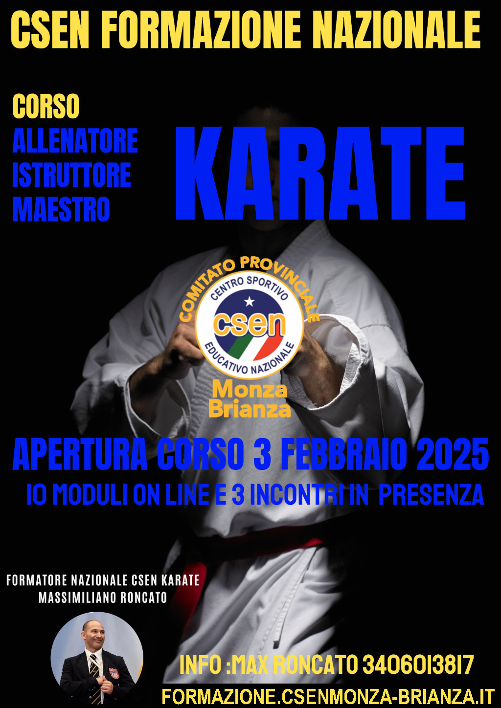 All. istr. maestro di Karate